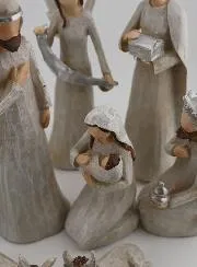 Volledige Kerstkribbe met 11 Beelden