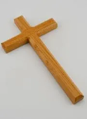 Kruisbeeld van Natuurlijk Eikenhout - 18cm