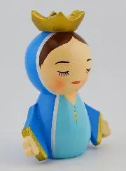 Beeldje Maria Koningin - 10cm