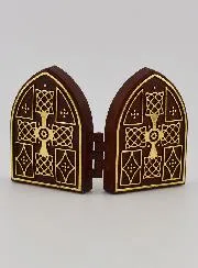 Klein Tweeluik Icoon - Christus Pantocrator en Maria van Vladimir