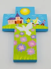 Cadeau Vormsel - Kruis voor Kind Priester en Heilige Geest