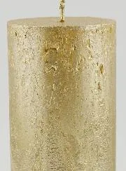 Moderne Kerstkaars - Champagne