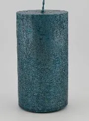 Moderne Decoratieve Kaars - Blauwgroen