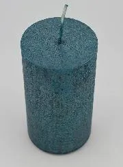 Moderne Decoratieve Kaars - Blauwgroen