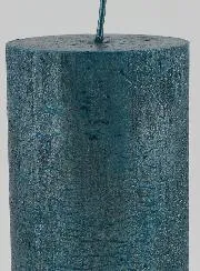 Moderne Decoratieve Kaars - Blauwgroen