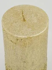 Kerstkaars met Reliëf – Champagne