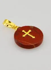 Hanger met Kruis - Rood