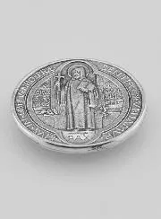 Zelfklevende Badge van Sint-Benedictus - 33mm