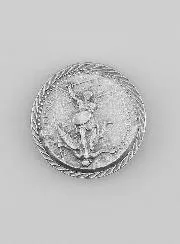 Autobadge Magneet Sint Michaël - 3cm