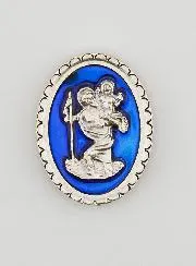 Auto Badge Magneet Sint Christoffel - 4cm