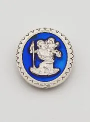Auto Badge Magneet Sint Christoffel - 4cm