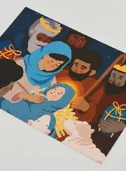 Kerstcadeau - Kerstkaart
