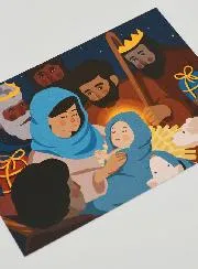 Kerstcadeau - Kerstkaart