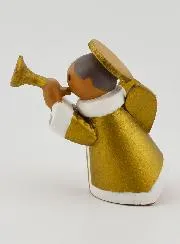Kerststal - Muzikale Engel met Trompet