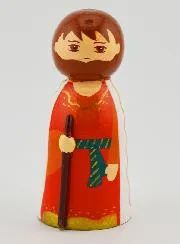 Houten Beeldje - Abraham