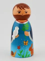 Houten Beeldje - Noach