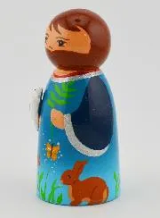 Houten Beeldje - Noach