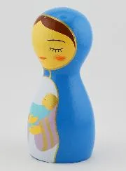 Beeldje Maria met Kind - 10cm