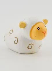 Kerststal 3 Schaapjes - 5cm