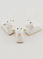 Kerststal - 3 Schapen 4 cm