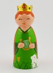 Houten Beeldje - Koning David