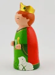 Houten Beeldje - Koning David