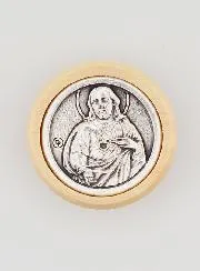 Auto Badge Magneet Heilig Hart van Jezus - 22mm
