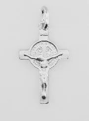 Hanger Kruis van Sint Benedictus - 24mm