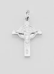 Hanger Kruis van Sint Benedictus - 24mm
