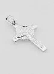 Hanger Kruis van Sint Benedictus - 24mm