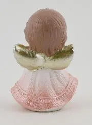 Kerstengel - Roze en Zilver