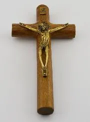 Kruisbeeld van de Heilige Wonden van Christus - 17cm