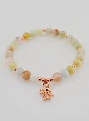 Religieuze Armband - Beschermengel en Morganiet