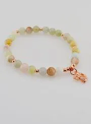 Religieuze Armband - Beschermengel en Morganiet