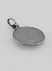 Zilveren Hanger met het Heilige Gelaat van Christus - 17mm