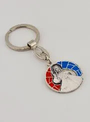 Sleutelhanger met Emaille Barmhartige Jezus Christus