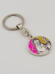 Sleutelhanger met Emaille Heilige Rita