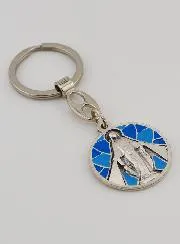 Sleutelhanger met Emaille Maria Wonderdadige