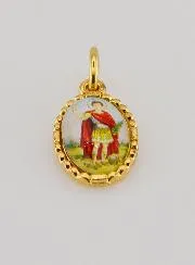 Hanger met Gedraaide Rand 15mm - Heilige Expeditus