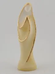 Modern Albasten Beeld van de Maagd Maria - 12cm