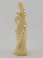 Modern Albasten Beeld van de Maagd Maria - 12cm