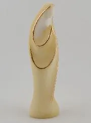 Modern Albasten Beeld van de Maagd Maria - 12cm