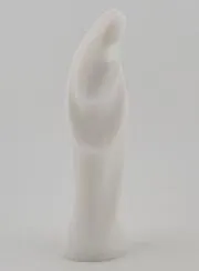 Modern Mariabeeld van Albast - 12cm