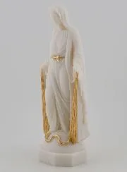 Beeld van Maria Wonderdadige met Gouden Stralen - 17cm