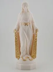 Beeld Maria Wonderdadige met Gouden Stralen - 23cm