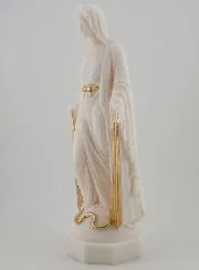 Beeld Maria Wonderdadige met Gouden Stralen - 23cm