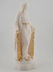 Beeld Maria Wonderdadige met Gouden Stralen - 23cm