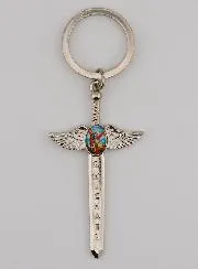 Sleutelhanger met het Zwaard van Sint Michaël
