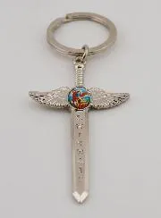 Sleutelhanger met het Zwaard van Sint Michaël