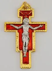 Kruis van Sint Damianus - Rood